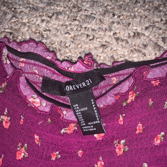 Forever 21 long sleeve crop top - Picture 4 of 4